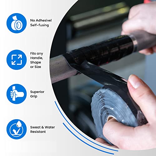 Core Prodigy Fusion Grip Tape Silicone Rubber Wrap for Pull Up Bars