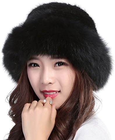 Valpeak Womens Winter Hat Knitted Mink 