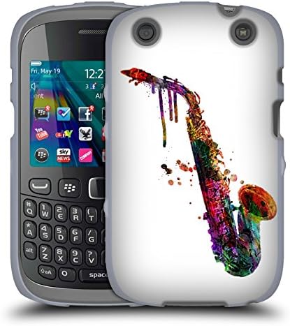 Official Mark Ashkenazi Saxophone Music Soft Gel Case for BlackBerry Curve 9320 / 9315