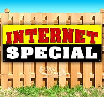 Amazon Com Internet Special 13 Oz Heavy Duty Vinyl Banner Sign