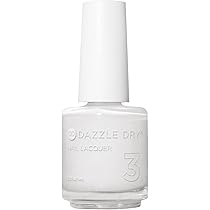 Amazon.com : Dazzle Dry Nail Lacquer (Step 3) - White