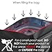 QQ Studio 100 Matte Double-Sided Black Mylar Foil Flat Zip Lock Bags (MED ~ 3.9