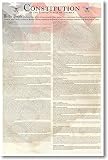 The U.S. Constitution - US History Government Classroom School Poster