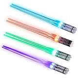 Light Up Lightsaber Chopsticks -Durable Lightweight