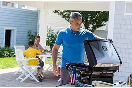 Portable Outdoor Propane Pizza Oven Maker- Hot Crisp Freshly Created Brick Oven Style Pizza In As Little As 5 Minutes- Solid Steel Pizza Grill 13" Pizza Stone 15,000 BTU Oven Parties Friends Let's Eat