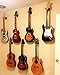 Mango Spot Set of 8 Guitar Hangers Hooks Holders Wall Mount,Go with 2 Free Pick Holders