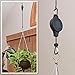 Bits and Pieces Home and Garden Gadgets-Easy Reach Plant Pulley Set of Two (2) Makes Watering Home Plants Easy - Raise and Lower Plants and Bird Feeders with One Touch