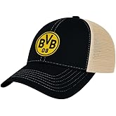 1863FC Borussia Dortmund Color Badge Offroad Trucker Hat - Black
