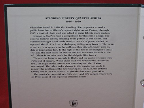 Littleton Standing Liberty Quarters SLQ Album LCA57