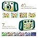 PROGRACE Kids Camera Dual Selfie Camera 1080P HD Video Recorder Digital Action Camera Camcorder for Boys Girls Gifts 2.0” LCD Screen with 4X Digital Zoom and Funny Game(Green)