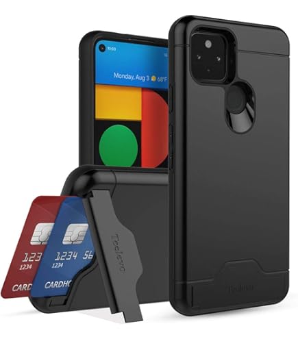 Amazon.com: Google Pixel 4a with 5G Case - Basically Black : Cell