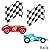 Letâ€™s Go Racing - Racecar - Decorations DIY Race Car Birthday Party or Baby Shower Essentials - Set of 20