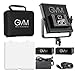 GVM 520 LED Video Light Dimmable Bi-Color Light Panel with Durable Metal U-Bracket Lighting for YouTube Studio Photography Video Shooting with Light Stand Kit (3200K-5600K, CRI 97+)