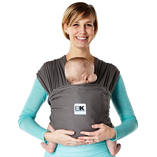Baby K'tan Breeze Baby Carrier, Charcoal, Small