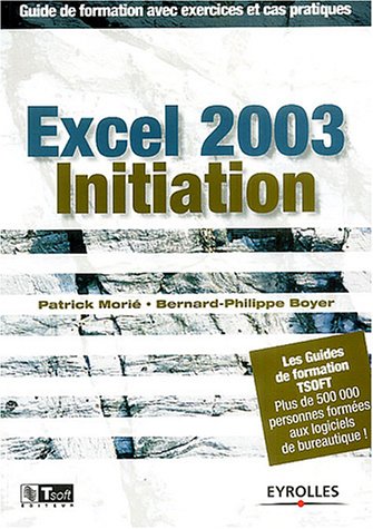 Excel 2003 initiation