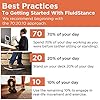 Premium-Balance-Board-for-Standing-Desk-Wooden-Wobble-Board-for-Under-Desk-Exercise-by-FluidStance FluidStance The Level® Standing Desk Balance Board | | Work, Home Office | Adult Stand Up Desk Exercise Accessory…