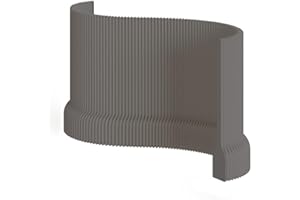 Movable Paper Room Divider, Creative Privacy Screen, Multicolor Partition Wall, Adjustable Shapes, for Home Office Clothing S