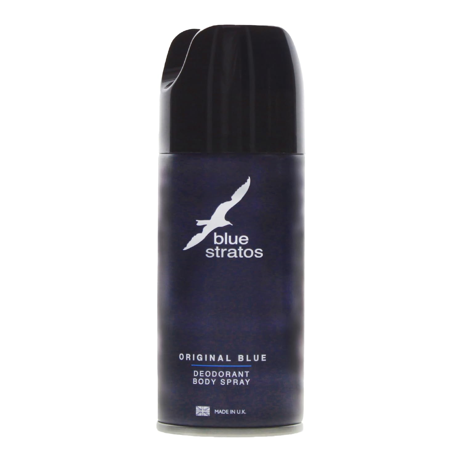 Blue Stratos Mens Body Spray Deodorant Original Blue 150ml