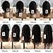 Suerkeep Deep Wave Lace Front Wigs 150% Density Glueless Brazilian Virgin Human Hair Lace Frontal Wig With Baby Hair (14, Natural Color)