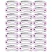 SMYTShop Eyebrow Stencils Shaping Template,24 Piece Different Styles Eyebrow Grooming Set,Reusable Makeup Design Tool