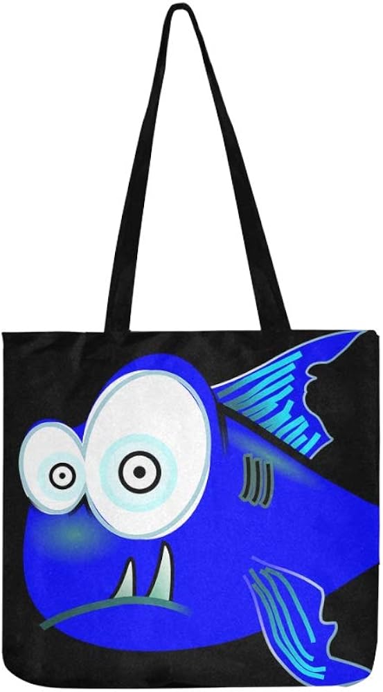 weird fish cross body bag