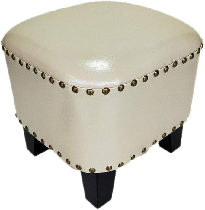 Amazon.de: Z-one Leder Gepolstert Ottomane Fußhocker, Kleine