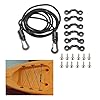 TecGeoTM-15M-Long-DIY-Deck-Kit-for-Kayak-canoe-Boat-Canoes-Bungee-Deck-Kit-Rigging-Accessories