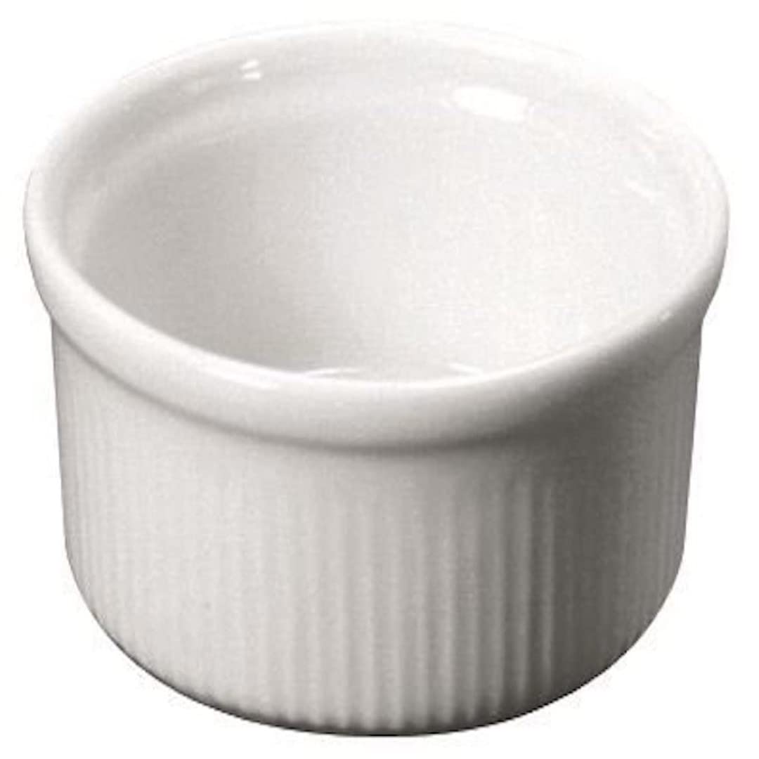 Genware NEV-SPS6-W Royal Ramekin, 6.5 cm, White (Pack of 12)
