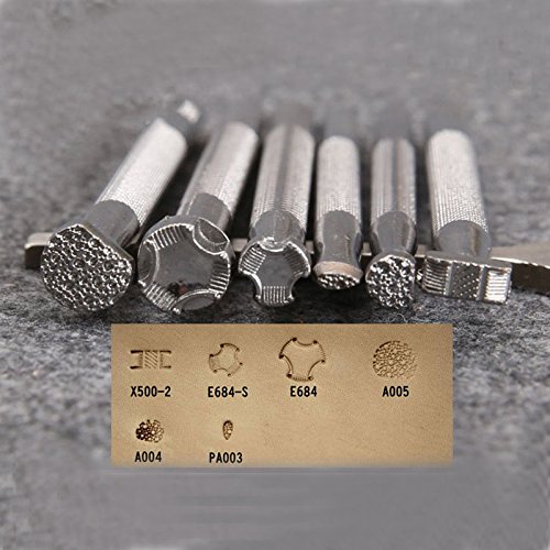 AFCN: New 1 Pcs Leather Printing Tool Alloy Saddle Makin Carving Handmade Craft Working Leather Printed Punch Stamps Tool - Thumbnail 4