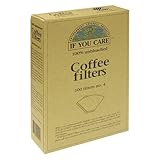 If You Care Number 4 Cone Brown Coffee Filter - 100 per pack -- 12 packs per case.