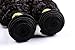 Golden Rule Brazilian Kinky Curly Hair Weave 100% Human Hair Extensions Natural Color Mixed Length (18 20 22)