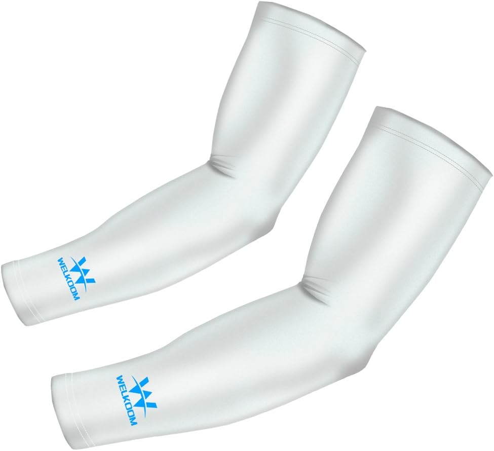 Arm Sleeves with Anti-Slip, UV Protection, Best Sports Compression Shooter Cooling Sleeve for Men, Women and Kids