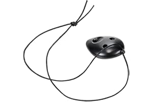 Crovakeu 1-Pack 6-Hole Ocarina, Compact Travel Musical Instrument with Comfortable Smooth Mouthpiece, Rich Sound & Profession