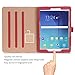 ProCase Galaxy Tab S2 9.7 Case - Leather Stand Folio Case Cover for Galaxy Tab S2 Tablet (9.7 inch, SM-T810 T815 T813) -Red