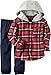 Carter's Boys 2 Pc Playwear Sets, Plaid, 4T