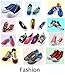 Uniqhia No Tie Shoelaces for Kids and Adults - Multicolor Fashion Sports Fan Shoelaces - Fits Most Types Shoes - Sneaker Boots, Board Shoes Sport Shoes and Leisure Footwear (Color)