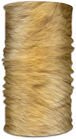 Animal Fur Textures Pattern Unisex Fashion Quick-drying Microfiber Headdress Outdoor Magic Scarf Neck Neck Scarf Hooded Scarf Super Soft Handle