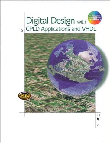 Digital Design With Cpld Applications And Vhdl Dueck Robert K 9780766878396 Amazon Com Books