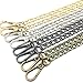 Guo Fa 60CM X 8MM Flat Chain Strap Handbags Replacement Chains for Wallet Clutch Satchel Tote Bag Length Purse Chain Shoulder Crossbody Bags Hardware Chain Four Color 4PCS (24 Inch)