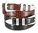 Vince Italian Calfskin Leather Designer Golf Dress Belt for Men