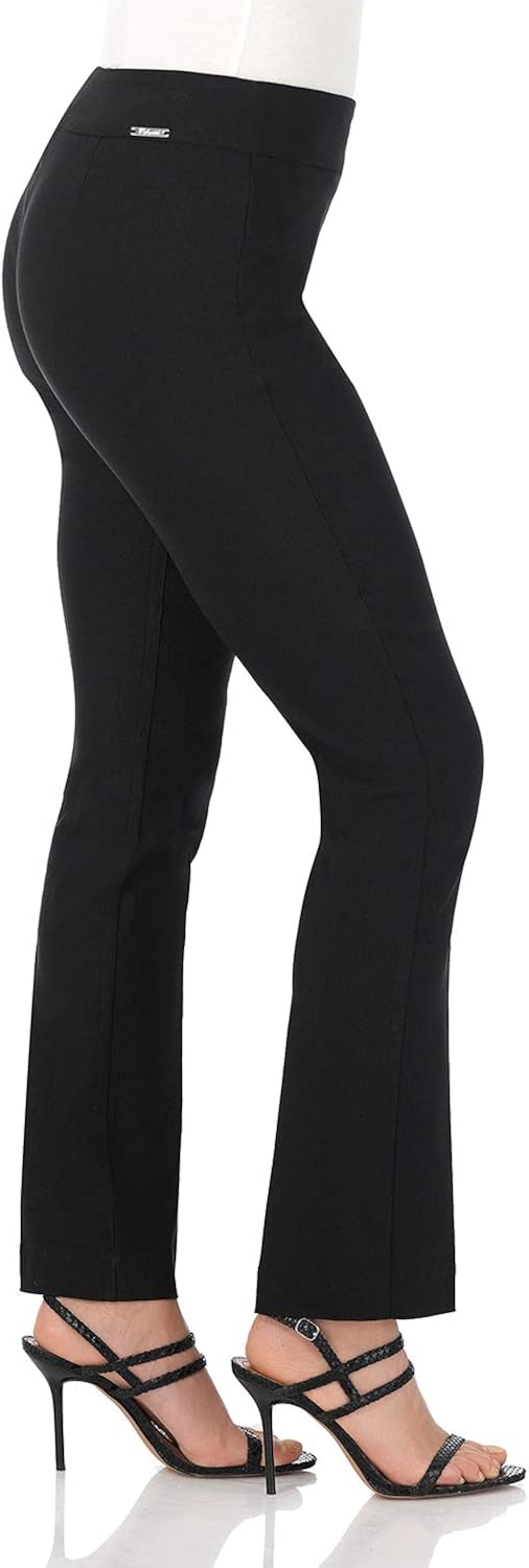 Rekucci Women's Ease Into Comfort Straight Leg Pant with Tummy Control at  Women’s Clothing store