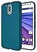 Diztronic Moto G4 Case, Full Matte Slim-Fit Flexible TPU Case for Motorola Moto G⁴ and Moto G⁴ Plus 2016 (4th Generation OnlyNOT FOR MOTO G4 PLAY - Matte Teal Blue - NOT FOR MOTO G4 PLAY MODEL