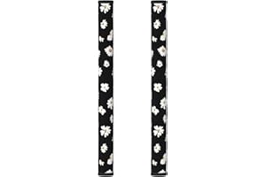 ADOVOC Refrigerator Door Handle Covers, Daisy Fridge Handle Cover, Ovens, Dishwashers, Kitchen Decors, Keep Your Appliance Clean from Smudges, Food Stains, Microwave Stove, Bathroom