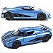FidgetGear 1:32 Koenigsegg Agera R Supercar Car Model Metal Diecast Toy Vehicle Blue Gift