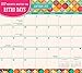 Orange Circle Studio 2017 Magnetic Monthly Calendar Pad, Retro Days (18526)