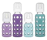 Lifefactory Lavender & Mint 4oz and Grape & Kale 9oz Bottles 4pk