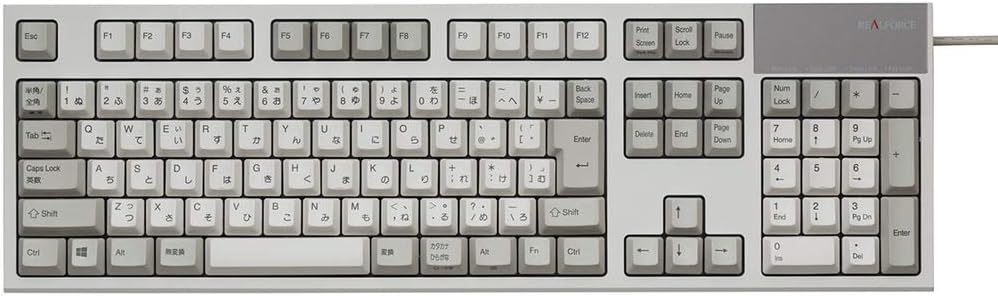 Amazon 東プレ Realforce S R2 日本語108配列 静電容量無接点方式 Usbキーボード 静音 変荷重 昇華印刷 かな表記あり アイボリー R2s Jpv Iv 東プレ Topre Corporation パソコン用キーボード 通販