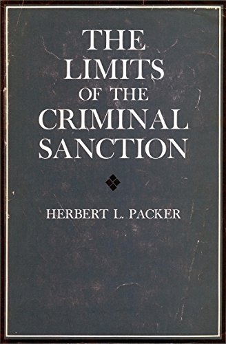 Limits Of Criminal Sanction