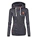 Fanala Women Long Sleeve Pocket Hoody Hoodie Hooded Sweatshirt Pullover Coat Top