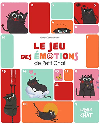 Le jeu des émotions de petit chat : Mon triptyque rigolo by Collectif